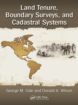 cover image of Land Tenure, Boundary Surveys, and Cadastral Systems